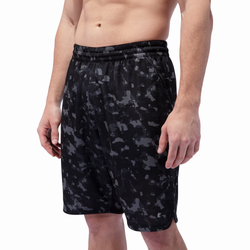 Men's - Eastbay Half Court Basketball Shorts - Grey Water Camo