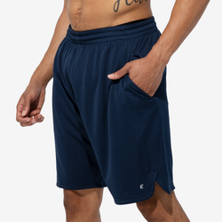 Men's - Eastbay Half Court Basketball Shorts - Navy