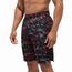 Eastbay Half Court Basketball Shorts - Men's Red Water Camo