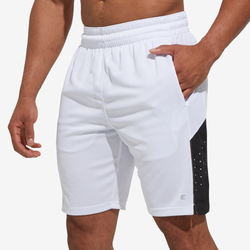 Men's - Eastbay Jump Shot Basketball Shorts - White/Black