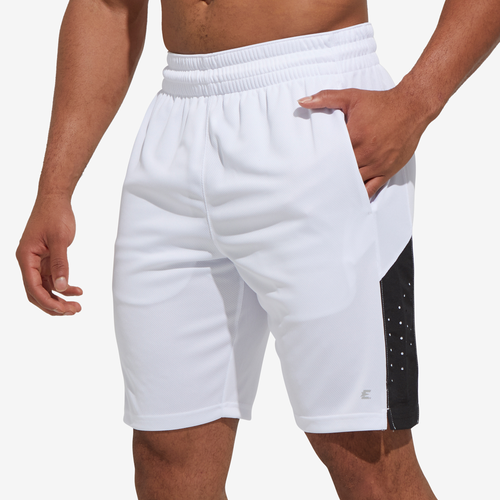 Eastbay Mens  Jump Shot Basketball Shorts In White/black