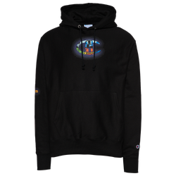 Men's - Champion Comic City Hoodie - Black/Multi