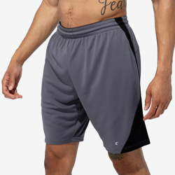 Men's - Eastbay 3-Pointer Shorts - Lead Grey