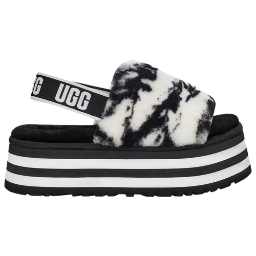 

UGG Womens UGG Disco Slide - Womens Shoes Marble Black Size 7.0