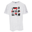Champion T-shirt C Blocked - Pour hommes Blanc/Rouge/Noir
