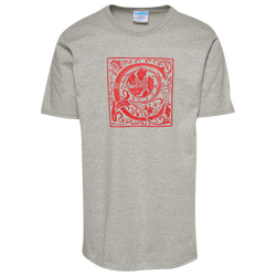 Men's - Champion Ornate C T-Shirt - Grey/Red