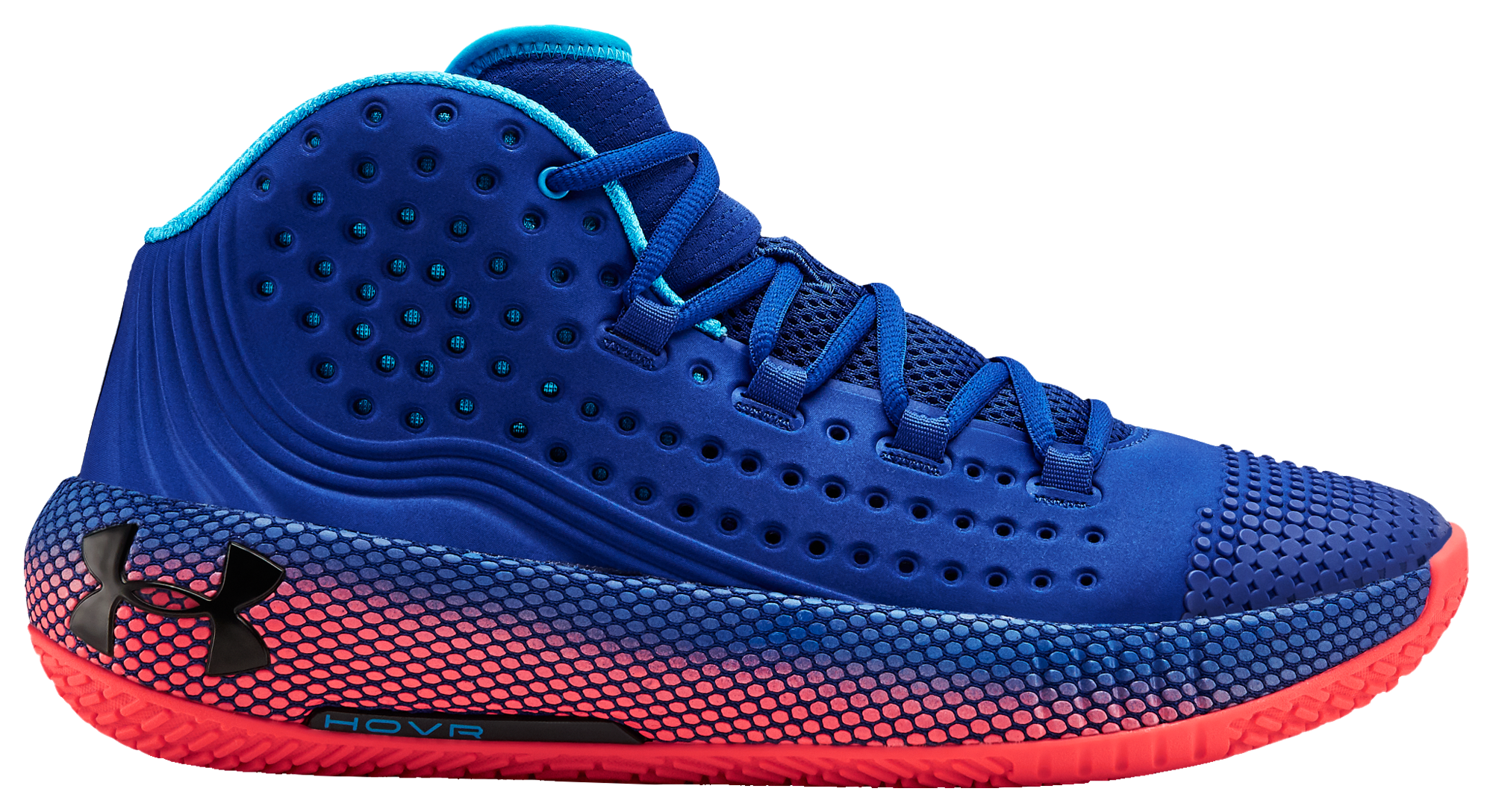 red white and blue under armour shoes