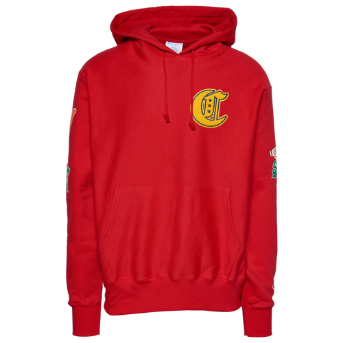 

Team Edition Mens Team Edition Varsity RW Hoodie - Mens Red/Multi Size L