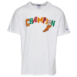 Men's - Champion Varsity Heritage T-Shirt - White/Multi