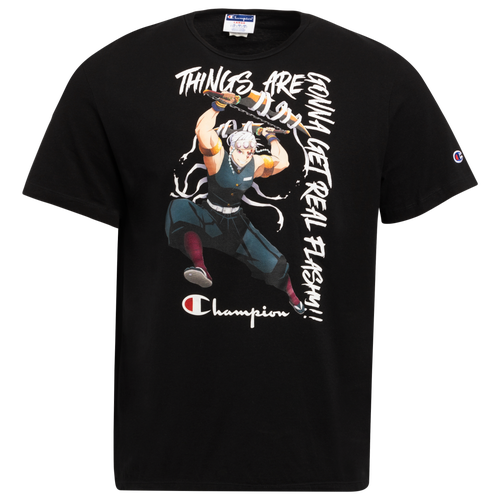 

Champion Mens Champion DS Tengen T-Shirt - Mens Black/Multi Size XL