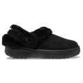 Crocs Classic Unfurgettable Vegan Suede Clogs - Crocs Black