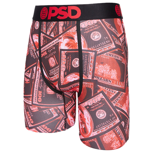 

PSD Mens PSD Graphic Briefs - Mens Red/Black Size XL