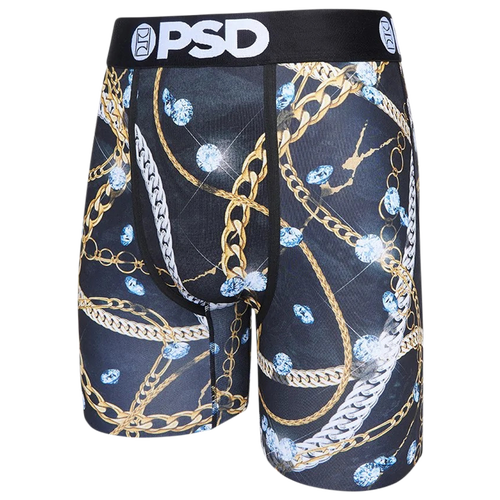 

PSD Mens PSD Graphic Briefs - Mens Black Size XXL