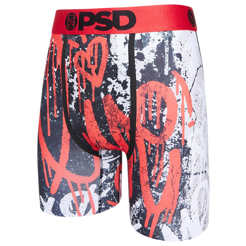 

PSD Mens PSD Graphic Briefs - Mens Red/Black Size L