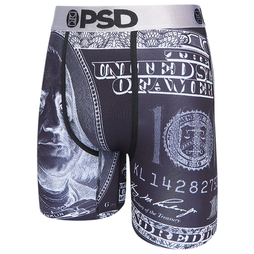 

PSD Mens PSD Graphic Briefs - Mens Black Size XXL