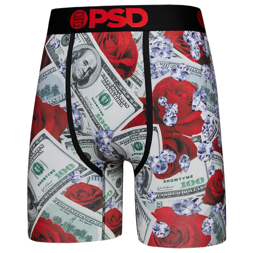 

PSD Mens Aaron Jones PSD Graphic Briefs - Mens Red/Green/White Size M