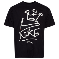 Men's - Nike Crown Loose T-Shirt  - Black