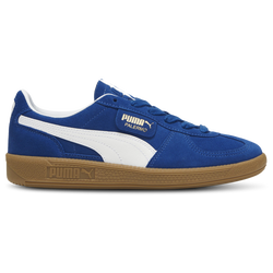 Women's - PUMA Palermo  - White/Cobalt Glaze