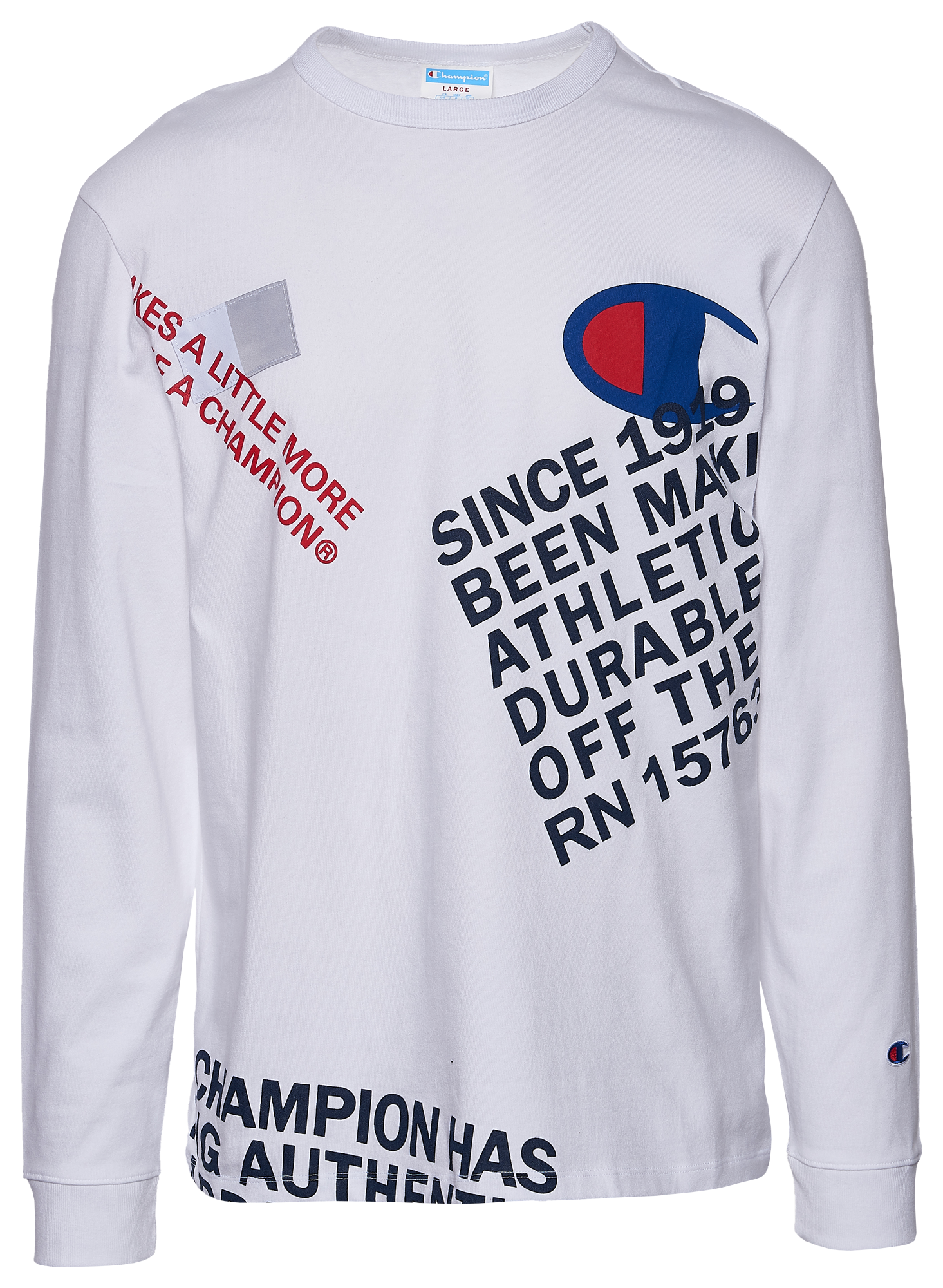 champion behind the label pullover hoodie