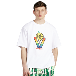 Men's - All City By Just Don JDV Spirit T-Shirt - Bright White/White