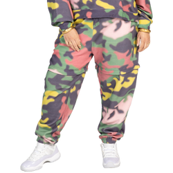 Women's - Melody Ehsani Chameleon Fleece Zipaway Jogger - Camo