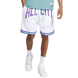 Men's - All City By Just Don Hardwood Basketball Shorts - Bright White/White
