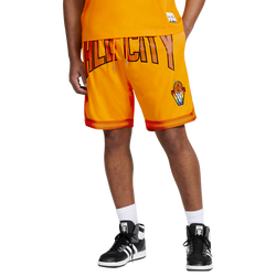 Men's - All City By Just Don Hardwood Basketball Shorts - Tumeric/Orange