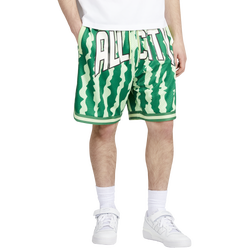 Men's - All City By Just Don Hardwood Basketball Shorts - Watermelon Camo/Green