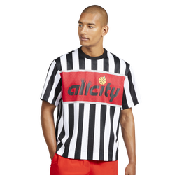 Men's - All City By Just Don Mesh Soccer T-Shirt - Footy Sniper/White