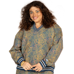 Women's - Melody Ehsani Nylon Shooting Shirt - Leopard