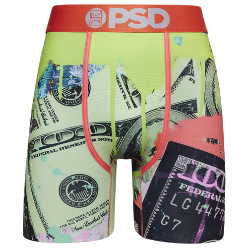 

PSD Mens PSD Hyped 100 Underwear - Mens Multi/Multi Size S