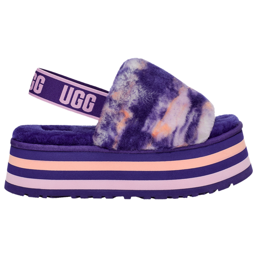 

UGG Womens UGG Disco Slide - Womens Shoes Marble Violet Size 6.0