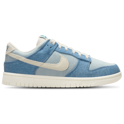 Women's - Nike Dunk Low  - Pale Ivory/Blue