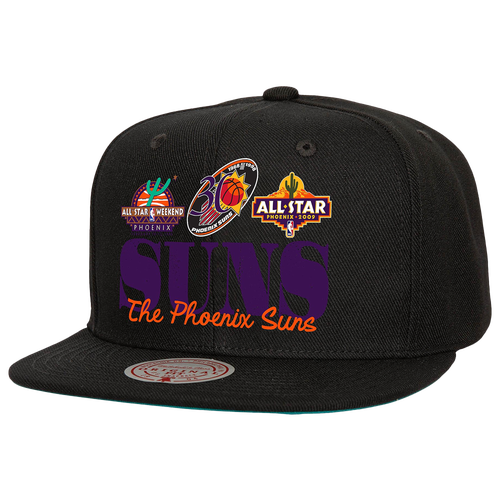 

Mitchell & Ness Mens Phoenix Suns Mitchell & Ness Suns Reframe Retro Snapback - Mens Purple/Black Size One Size
