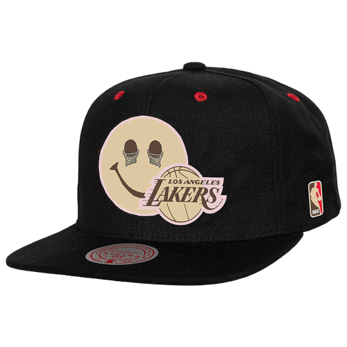 

Mitchell & Ness Mens Los Angeles Lakers Mitchell & Ness Lakers LOL Snapback - Mens Pink/Brown Size One Size