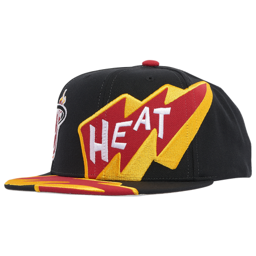 Mitchell & Ness Mens Miami Heat  Heat Fast Times Snapback In Green/black