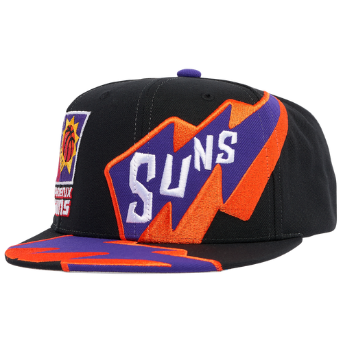 

Mitchell & Ness Mens Phoenix Suns Mitchell & Ness Suns Fast Times Snapback - Mens Purple/Black Size One Size