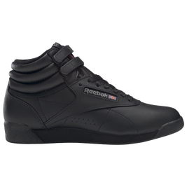 Reebok　FREESTYLE　ハイカット Amazon.com | Reebok Kid's Freestyle Hi Kids Shoe, Black/Grey