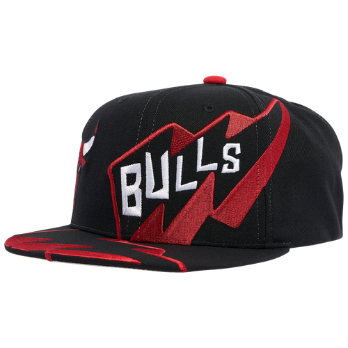 Mitchell & Ness Mens Chicago Bulls  Bulls Fast Times Snapback In Red/black