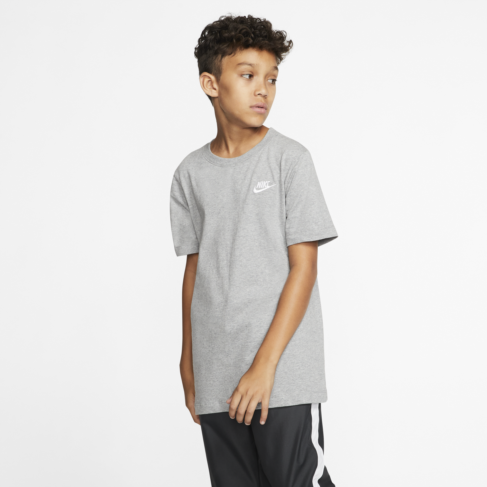 Nike Little Boys 2T-7 Split Futura Short Sleeve Jersey T-Shirt