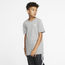 Nike NSW Futura T-Shirt - Boys' Grade School Dark Grey Heather/White