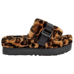 Women's - UGG Fluffita - Black/Butterscotch