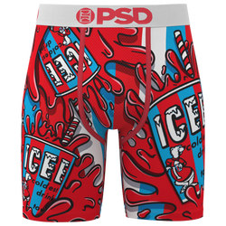 Men's - PSD Graphic Briefs - White/Red
