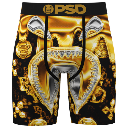 MENS - PSD Graphic Briefs - Gold