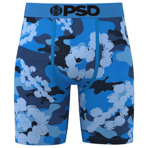 MENS - PSD Graphic Briefs - White/Blue