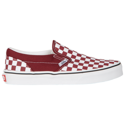 Boys' Grade School - Vans Classic Slip On  - Pomegranate/White
