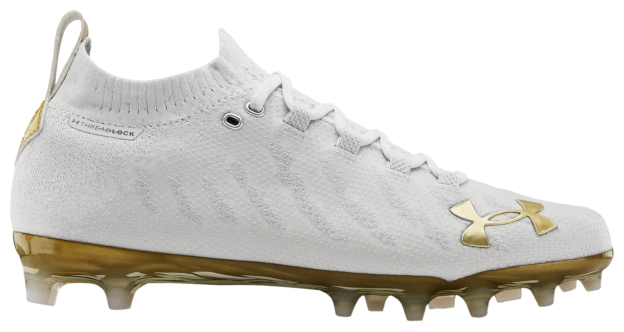 ua spotlight cleats gold