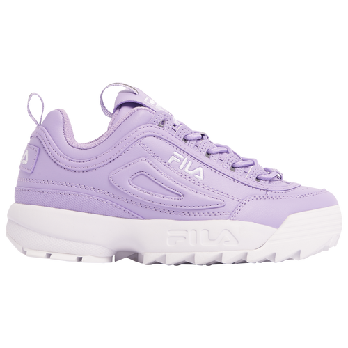 

Fila Girls Fila Disruptor II - Girls' Grade School Basketball Shoes Purple/Purple/White Size 6.5