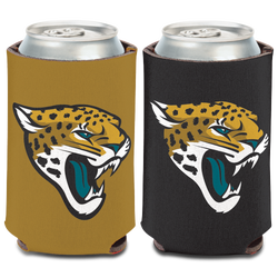 Adult - WinCraft Jacksonville Jaguars 12 OZ Can Cooler - Gold/Teal/Black