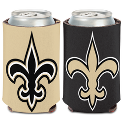 Adult - WinCraft New Orleans Saints 12 OZ Can Cooler - Old Gold/Black/White